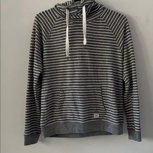 Striped Garage hoodie